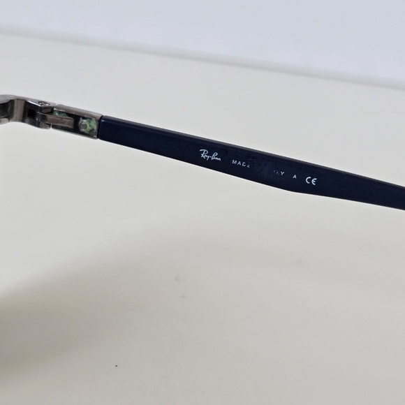 Ray-Ban Gunmetal Frame Sunglasses Blue Lens - Picture 10 of 13